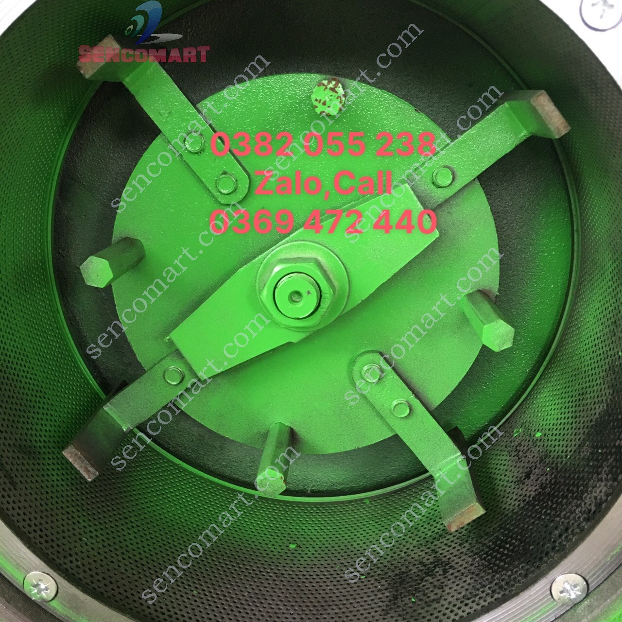 Linh kiện nghiền bột trong máy xát lúa