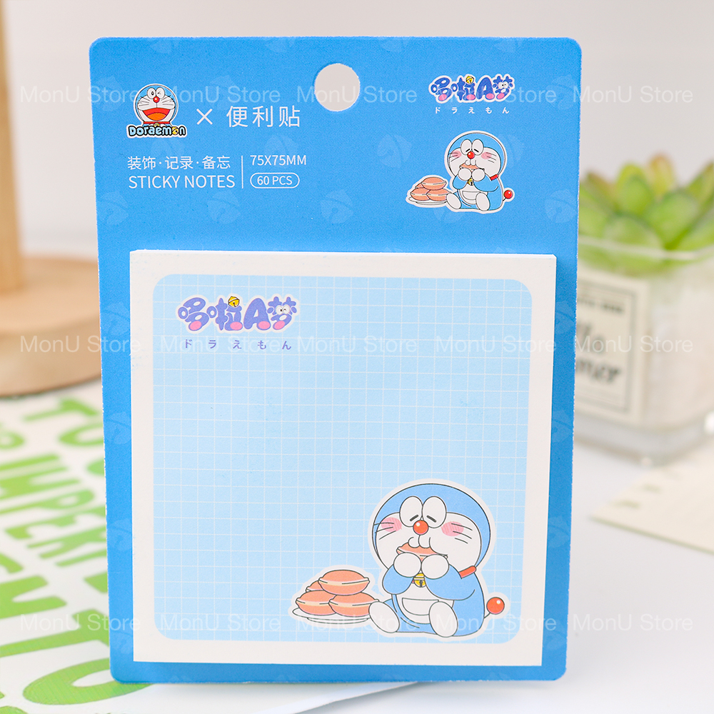 Giấy note doraemon doremon xấp 60 tờ dễ thương cute mon0377