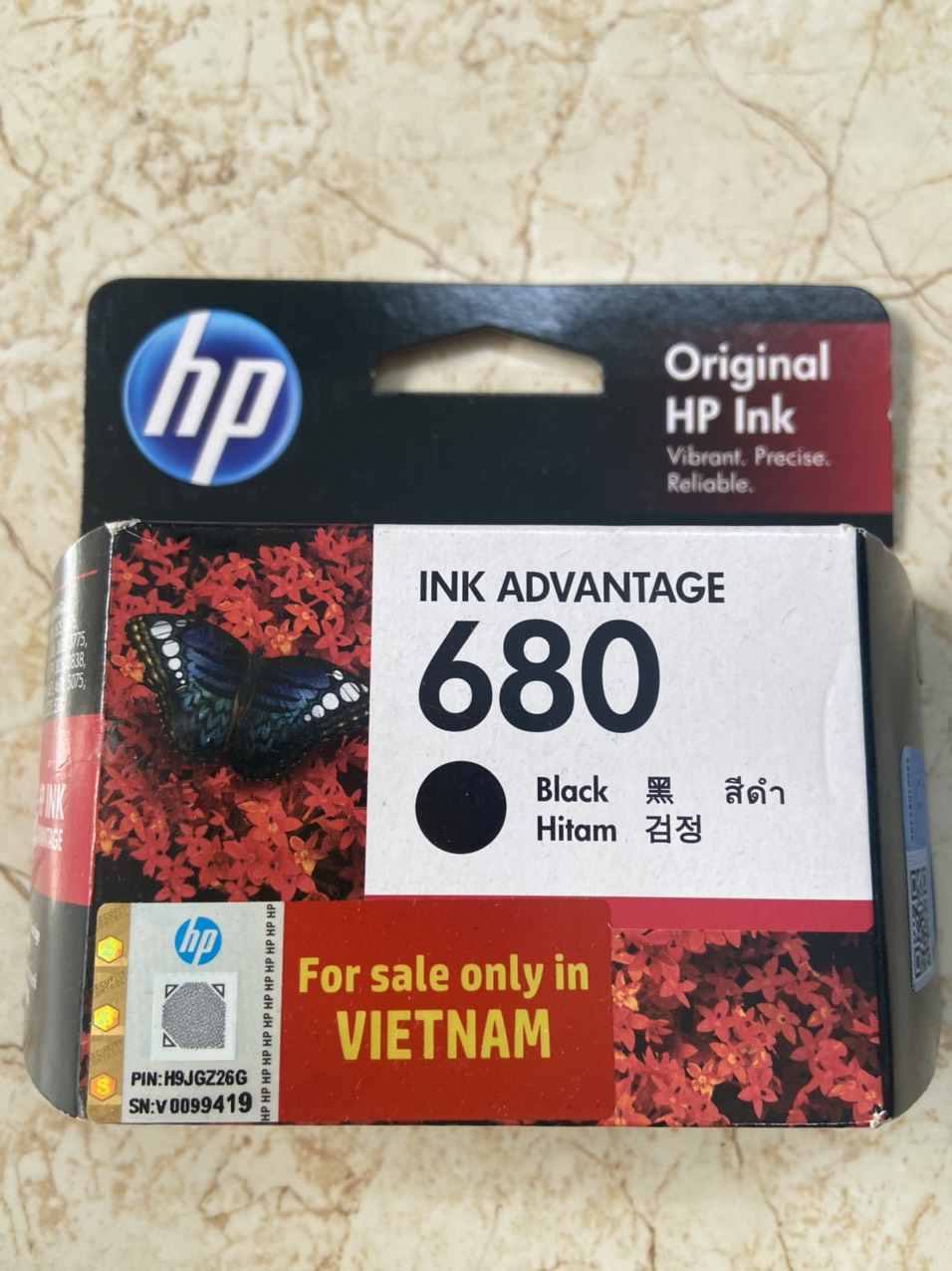 [HCM]Mực in phun Hp 678 Tri-Color ( CZ108AA )