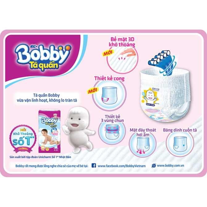 Tã quần Bobby L54 (9 - 13kg)