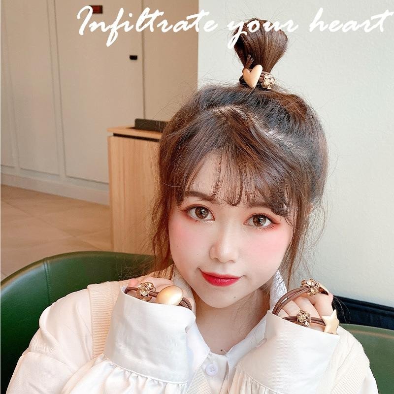CỘT TÓC HÌNH HỌC ĐÍNH ĐÁ