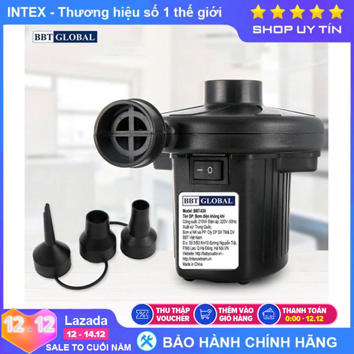 Bơm điện hút xả 2 chiều công nghệ mới BBT-839