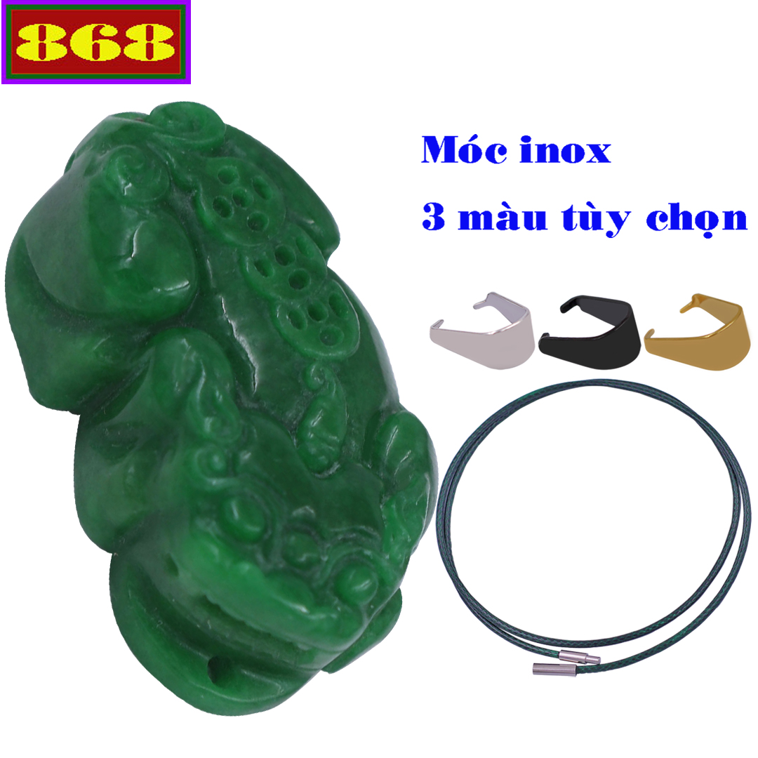 Green quartz slimming necklace with black blue rubber band necklace, Feng Shui necklace