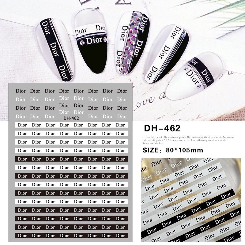 Sticker Dán Móng Nhiều Mẫu Mới - TGN937