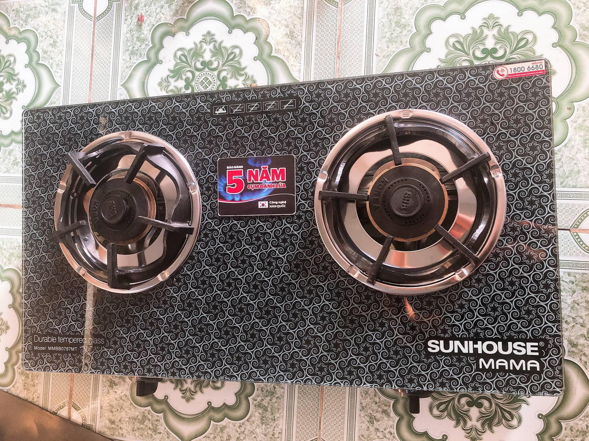 [HCM]Bếp gas Sunhouse Mama MMBB0787MT ( Hàng trưng bày )