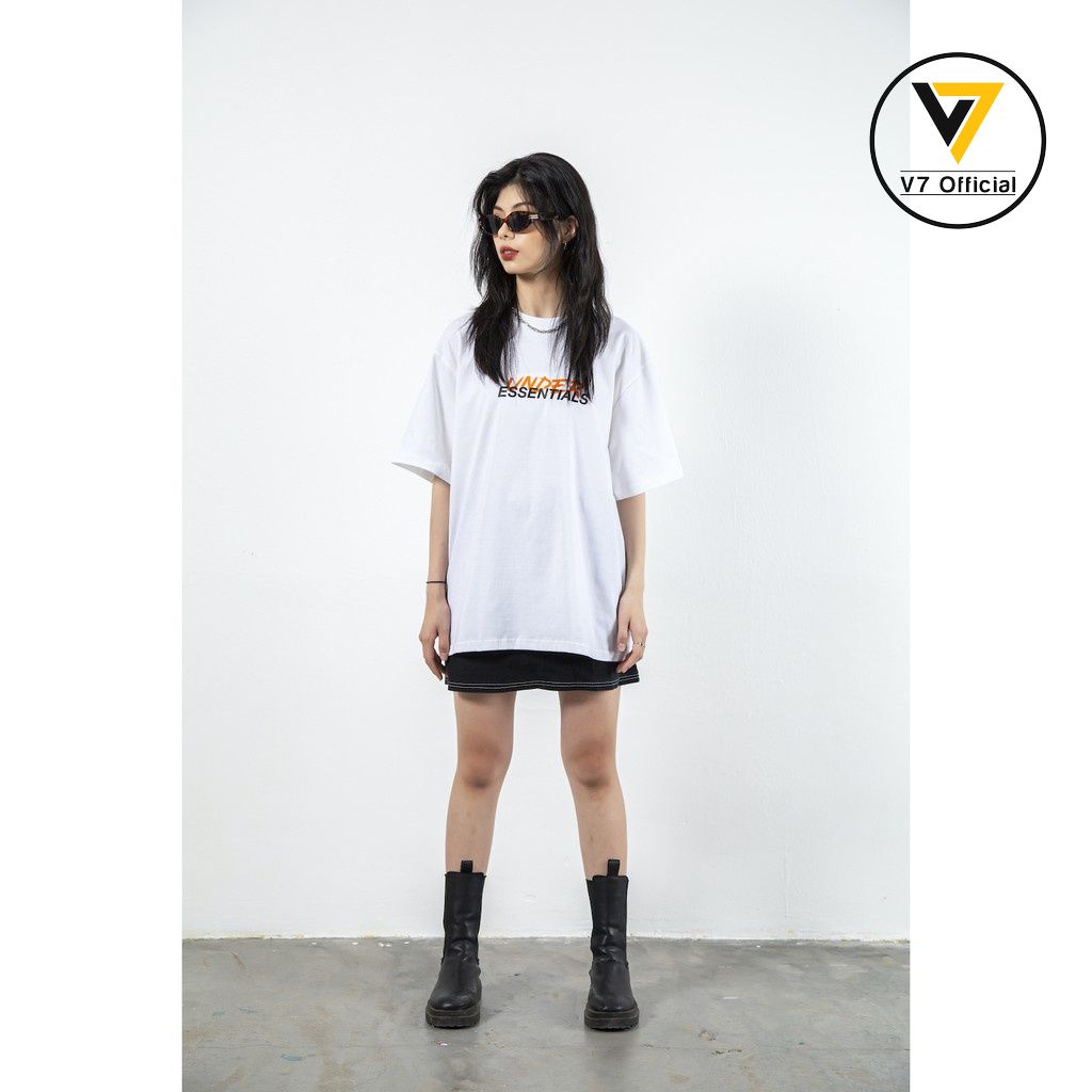 Áo thun UNDER Essentials Tee(V6) - áo unisex dáng rộng-VENDER STORE