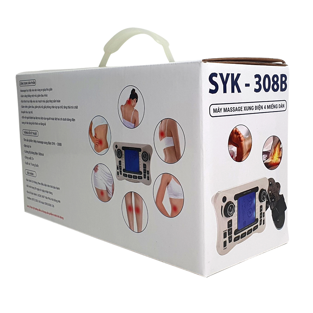 Electrical acupuncture pulse massager 8 PCs Beame syk-308 B