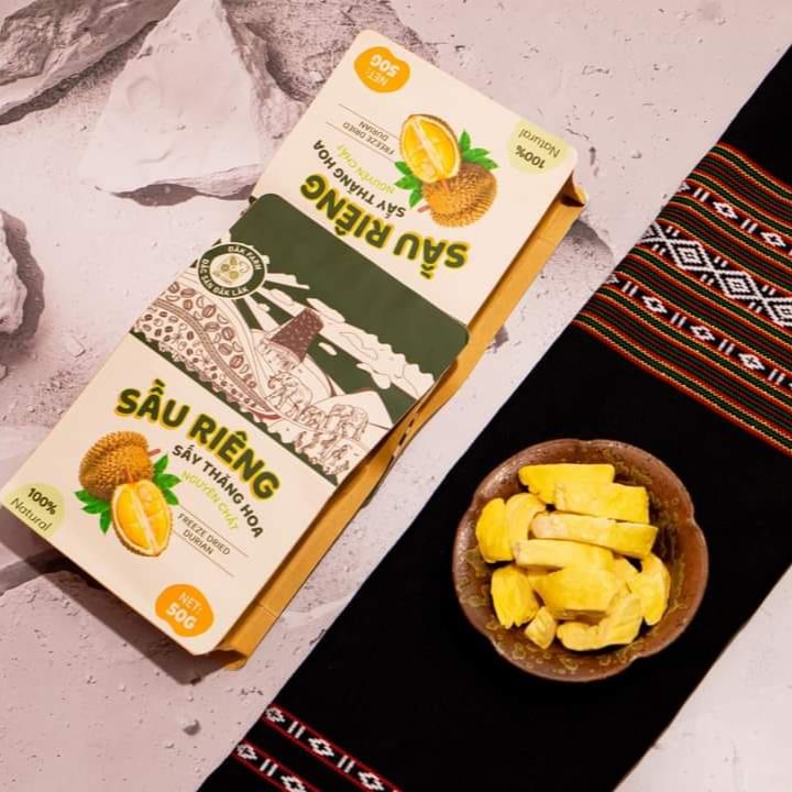 SẦU RIÊNG SẤY THĂNG HOA- ĐẮK FARM (Dạng múi- 25Gr)