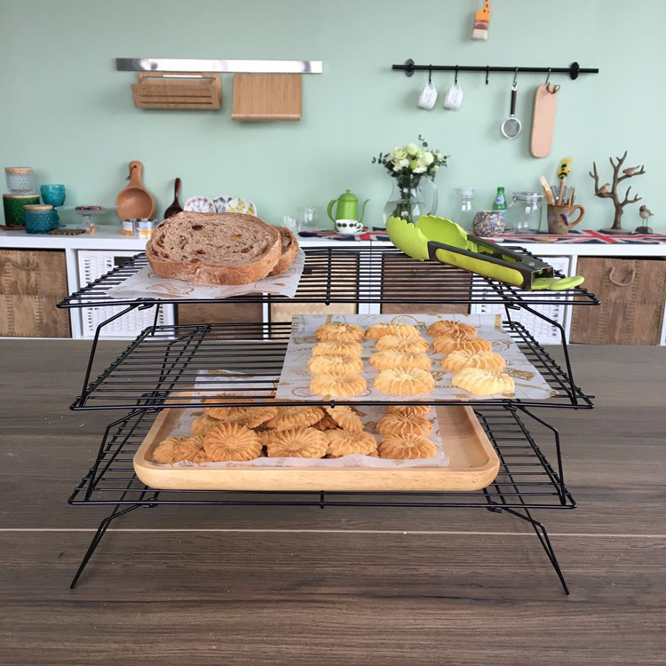 Rack hong bánh 3 tầng 40 cm