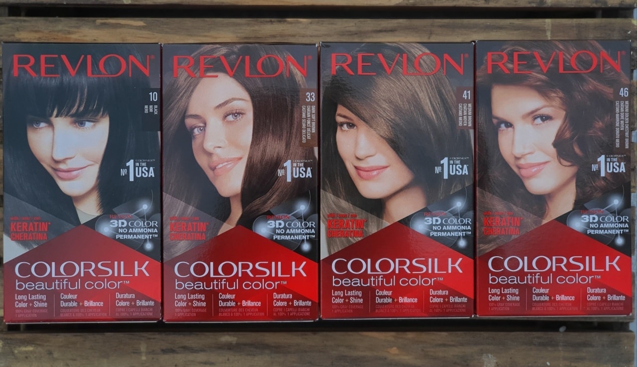 [HÀNG MỸ CHÍNH HÃNG] Thuốc nhuộm tóc Revlon Colorsilk Beautiful Color