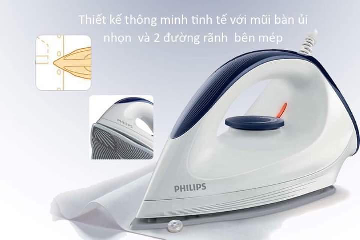 Bàn ủi khô Philips GC160 - Thiết kế tinh tế