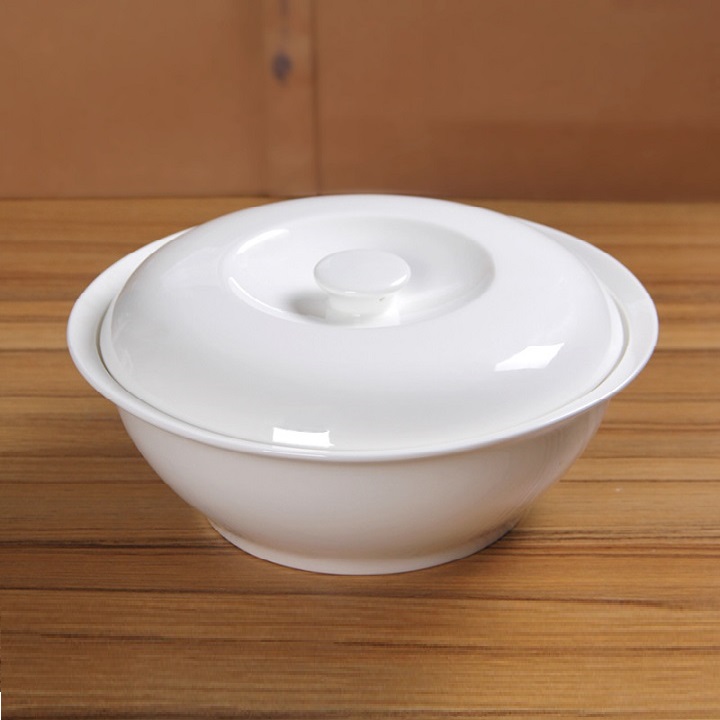[HCM]thố sứ đựng cơm có nắp - thố sứ đựng cơm