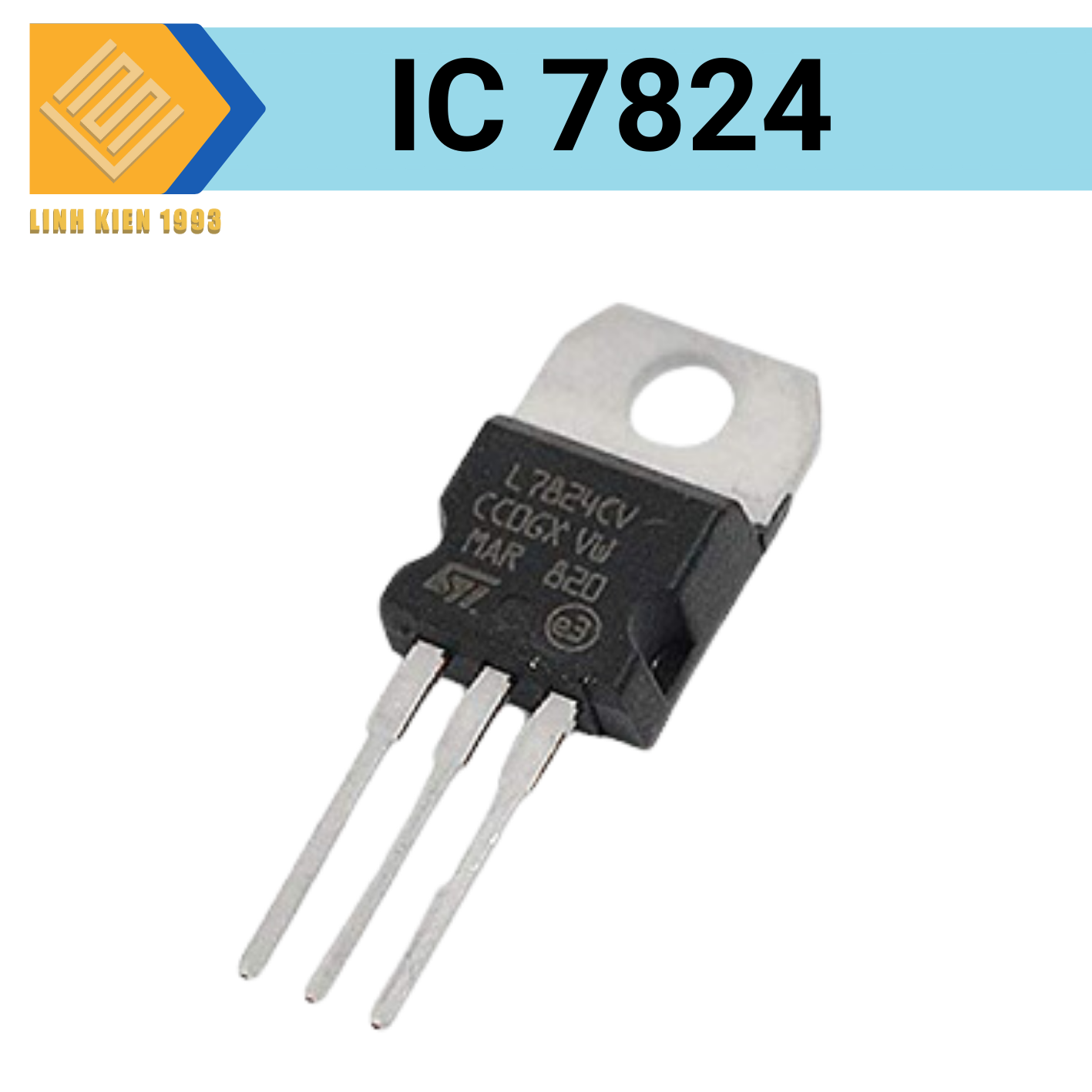 ( 5 CON ) - 7824 ic ổn áp