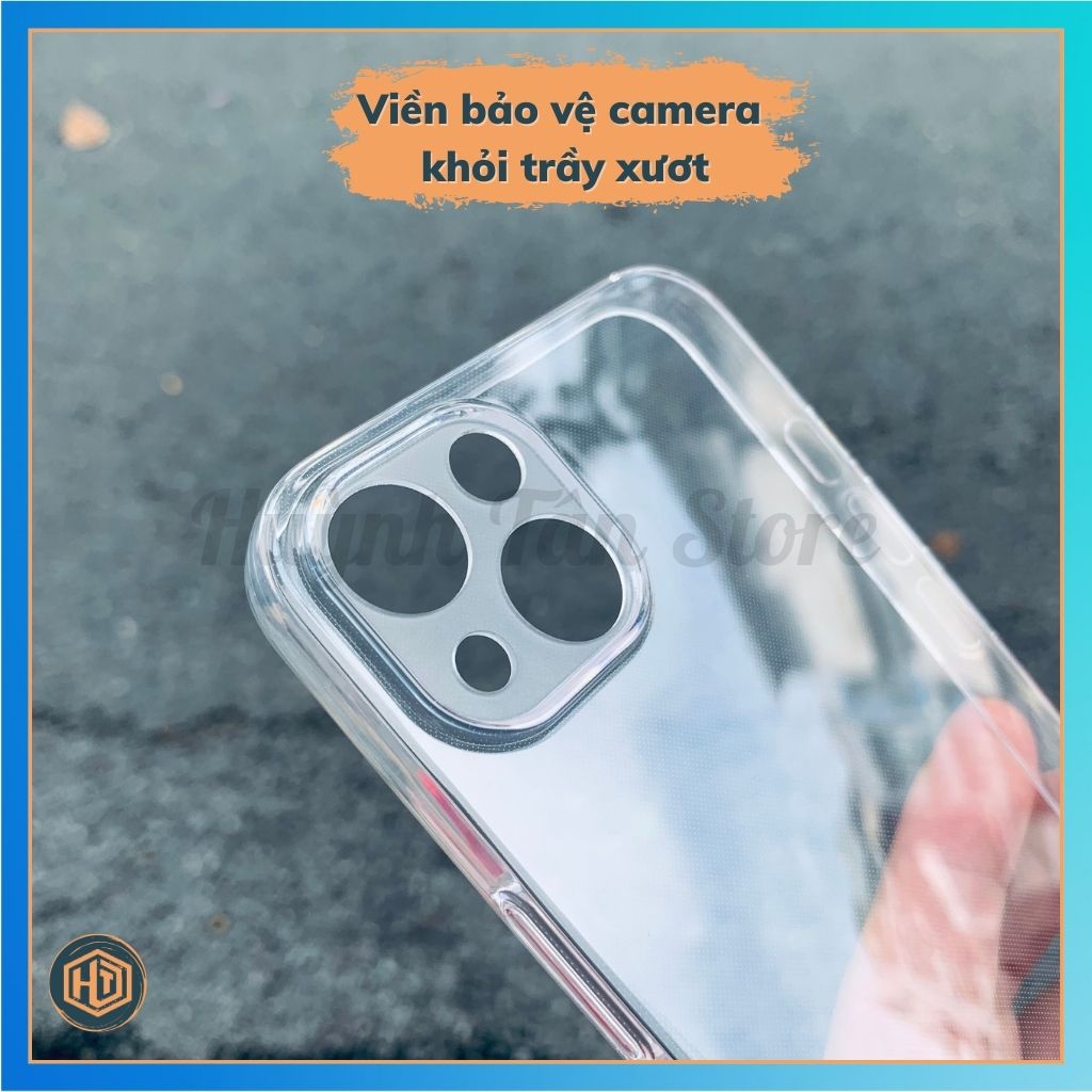Ốp lưng GOR cho iPhone 13 Silicon dẻo trong