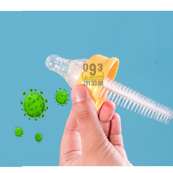 Combo 4 Cọ Rửa Ống Hút Cọ Rửa Bình Cây súc bình núm ty