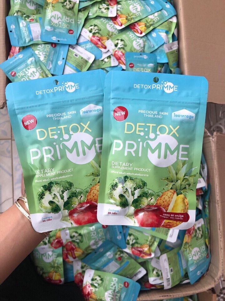 Detox giảm cân rau củ quả thái lan