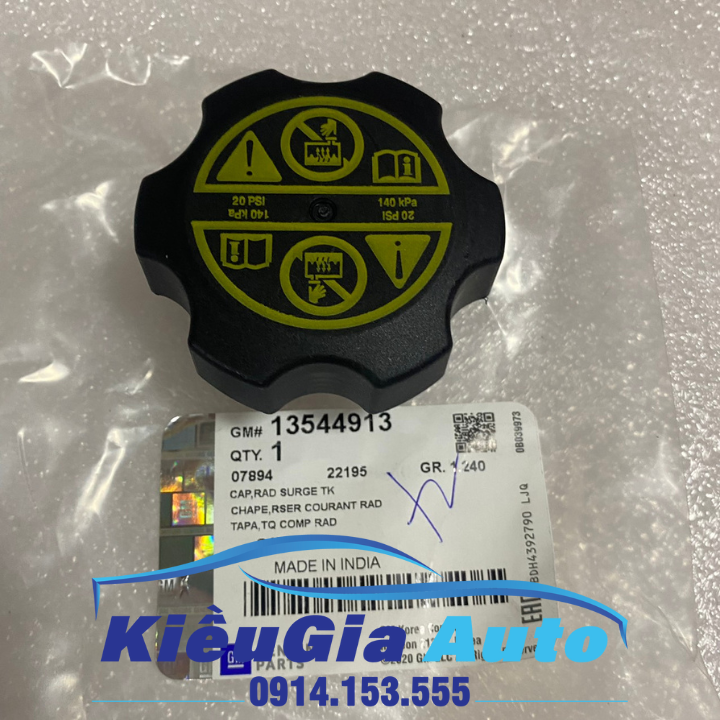 Nắp bình nước phụ daewoo lacetti cdx 2009-2011 chính hãng