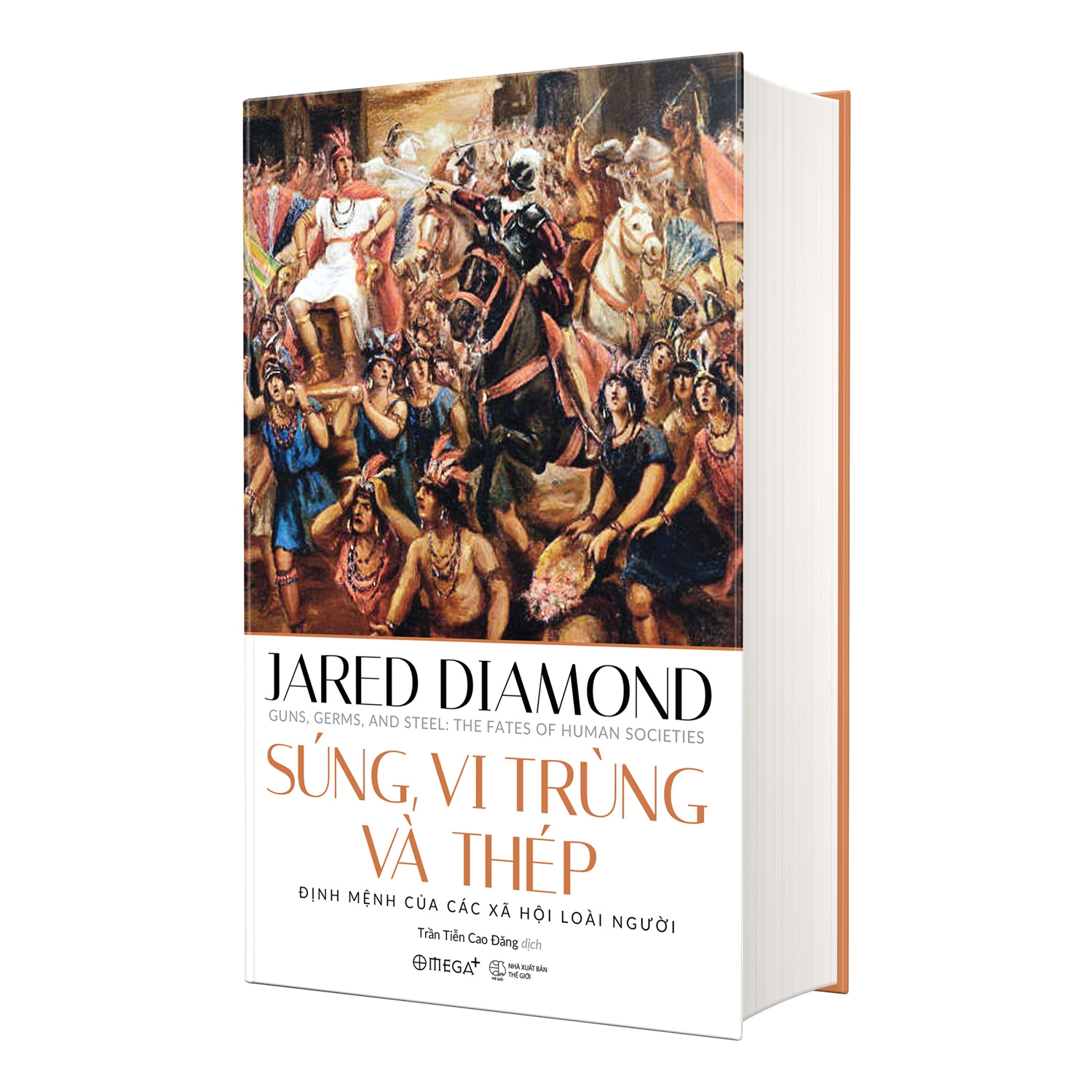 Fahasa - Bộ Sách Lịch Sử Nhân Loại - Jared Diamond (Bộ 4 Cuốn)