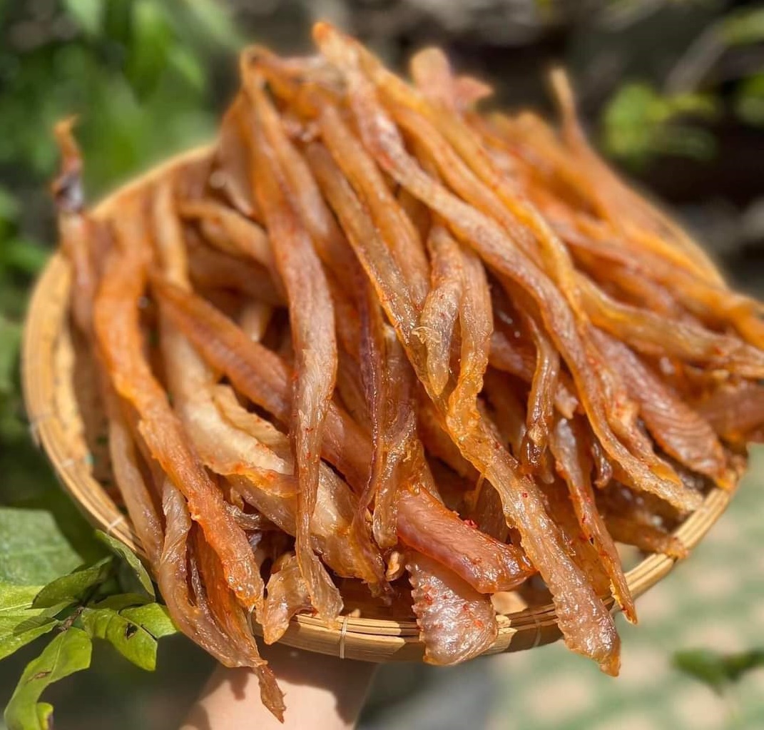 KHÔ CÁ LÓC SỢI PHI LÊ( KHÔNG XƯƠNG ƯỚP VỊ NGON)- LÀNG CÁ NAM BỘ( 1KG, 200GR)