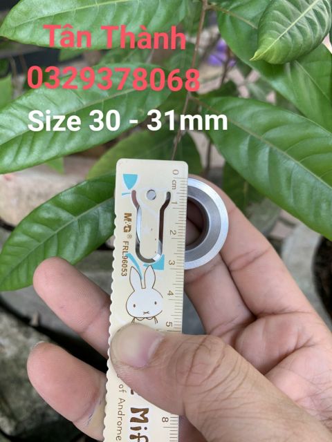 Tiêu nhôm giảm âm gắn mọi pô (Uma, Redleo, ORBR, Spark...)