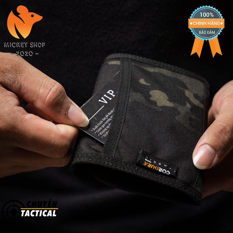 [ Chính Hãng] Ví gập, Ví nam, Ví vải CT Wallet chuyentactical