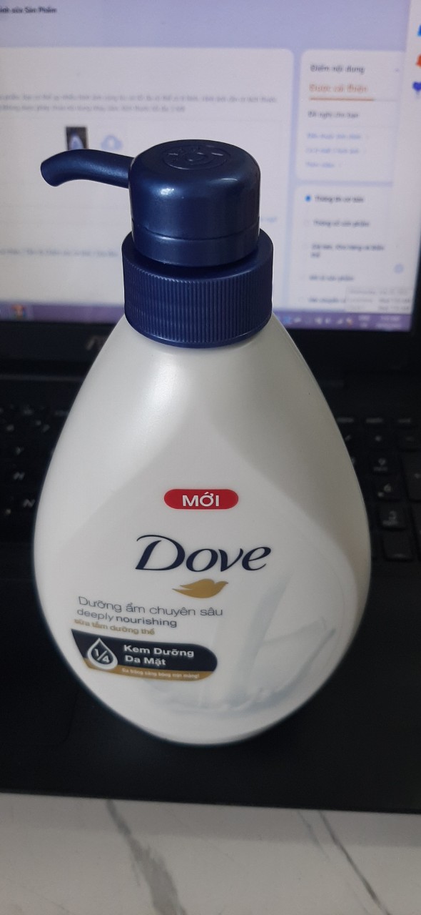 sữa tắm dove 530Gr