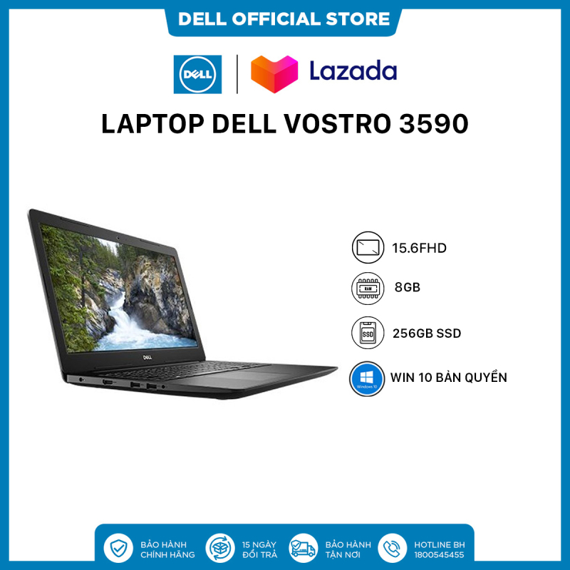 Bảng giá [SIÊU SALE VẪN NHIỆT_TRẢ GÓP 0%] Laptop Dell Vostro 3590 (GRMGK2) Core i7 10510U |15inch FullHD | Ram 8GB | 256GB SSD | VGA AMD 610 2GB | Win 10 Bản Quyền Phong Vũ