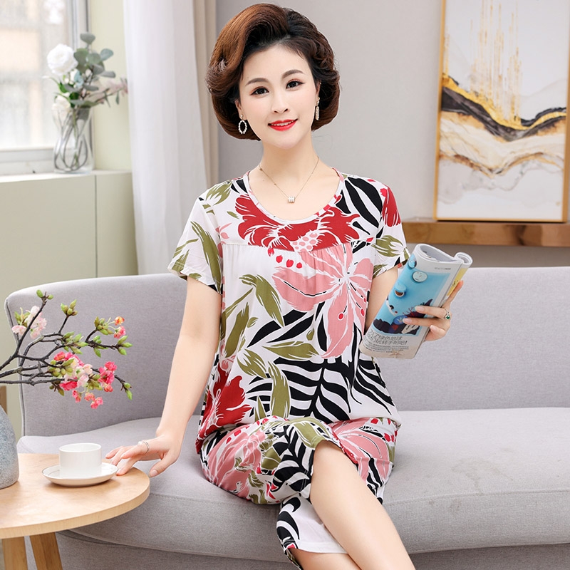 Thời trang trung niên- đồ bộ mặc nhà chất vải lanh cho bà cho mẹ