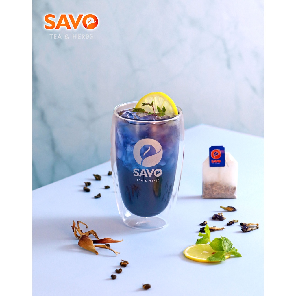 Trà Thảo Mộc SAVO Cooling (Cooling Herbal Tea) - Hộp 20 gói x 2gr