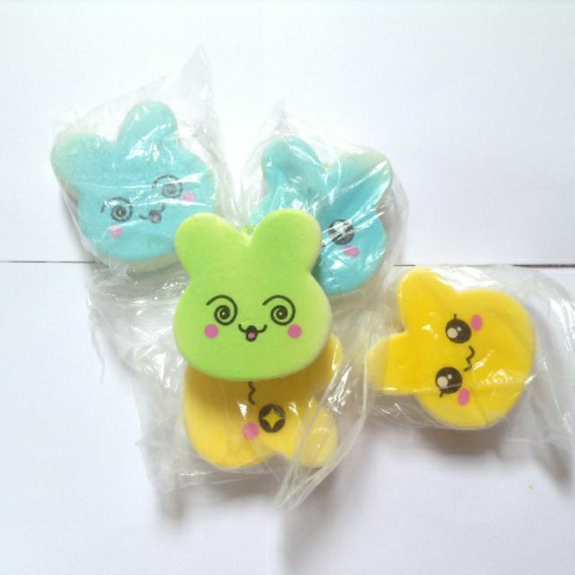 Squishy đầu thỏ mini