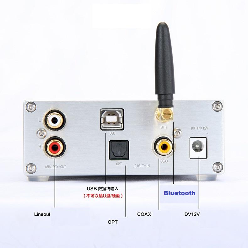 DAC nghe nhạc NXC03 - DSD256 24BIT/384KHZ Bluetooth.