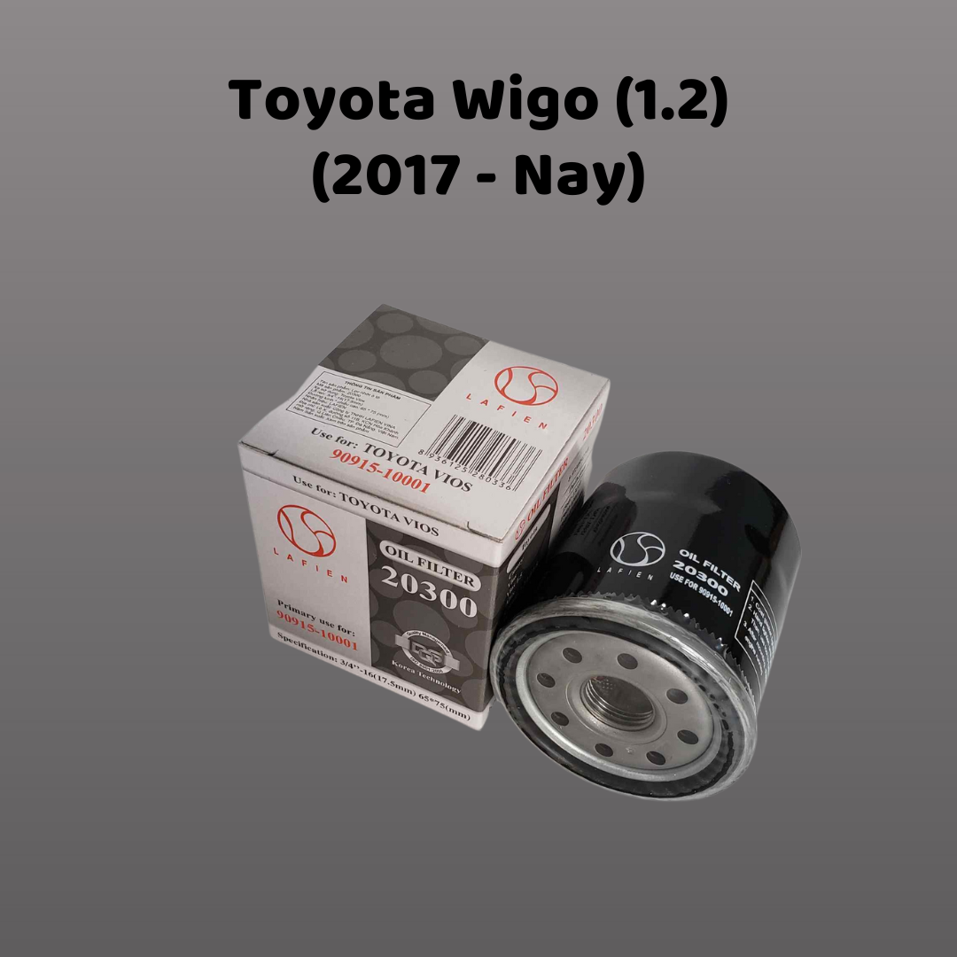 Lọc nhớt Toyota Wigo (1.2) (2017 - Nay)