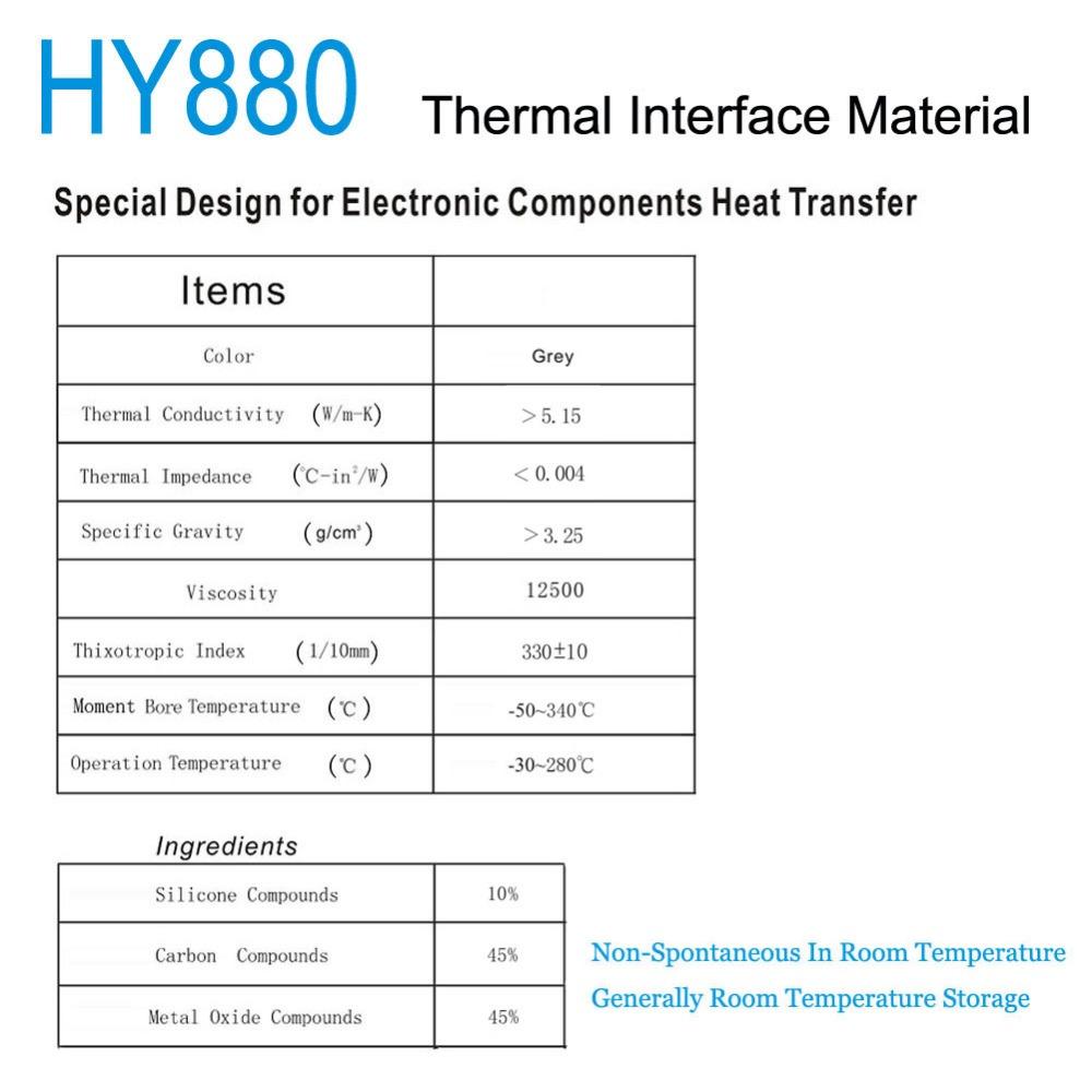 [HCM]Keo tản nhiệt HY880 30gram Làm Mát CPU GPU