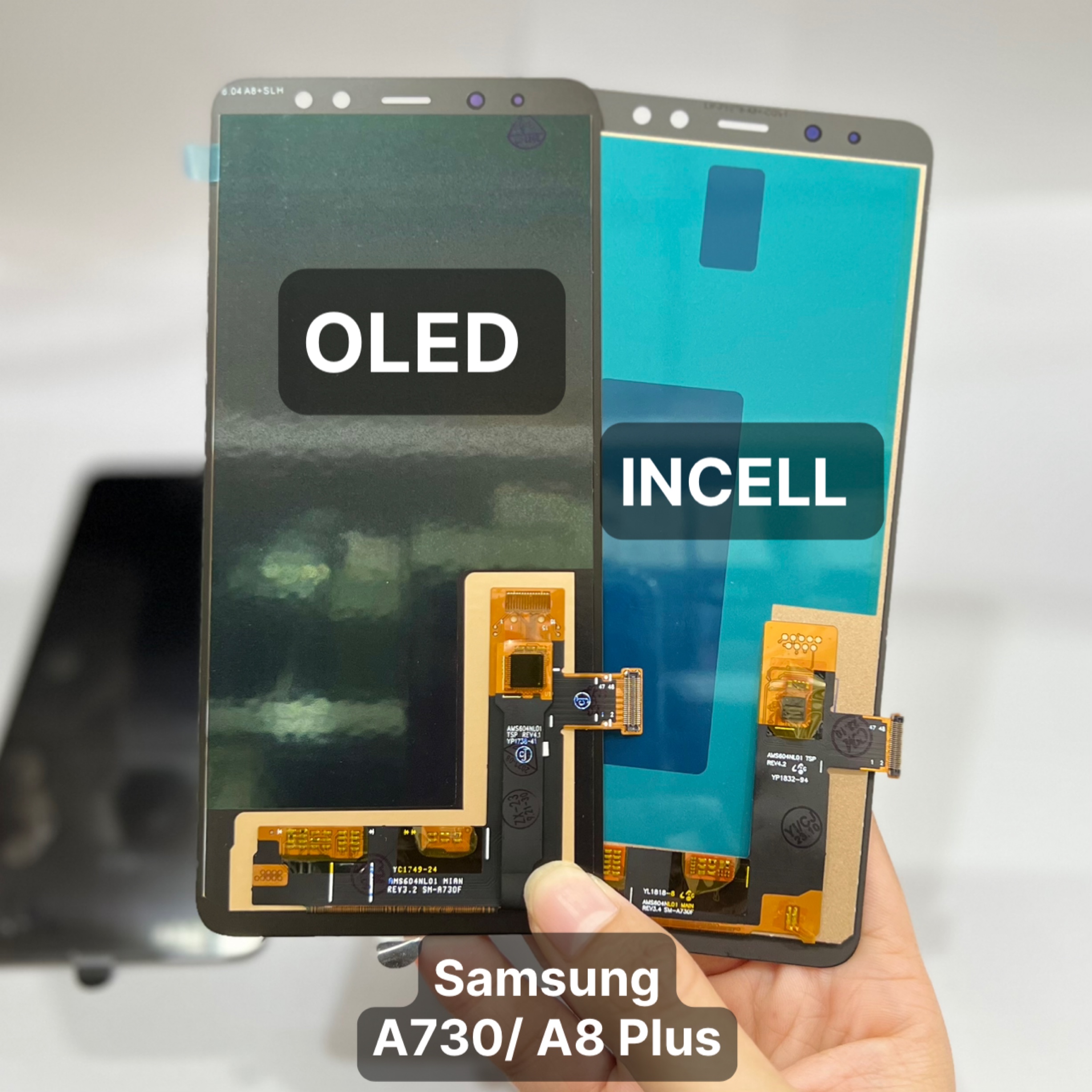 Màn hình Samsung A8 Plus / A730 OLED - INCELL ( PINSEN )