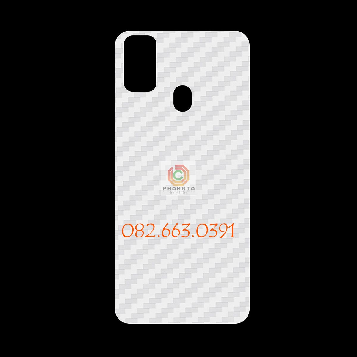 Miếng dán mặt lưng skin carbon Samsung Galaxy M30s