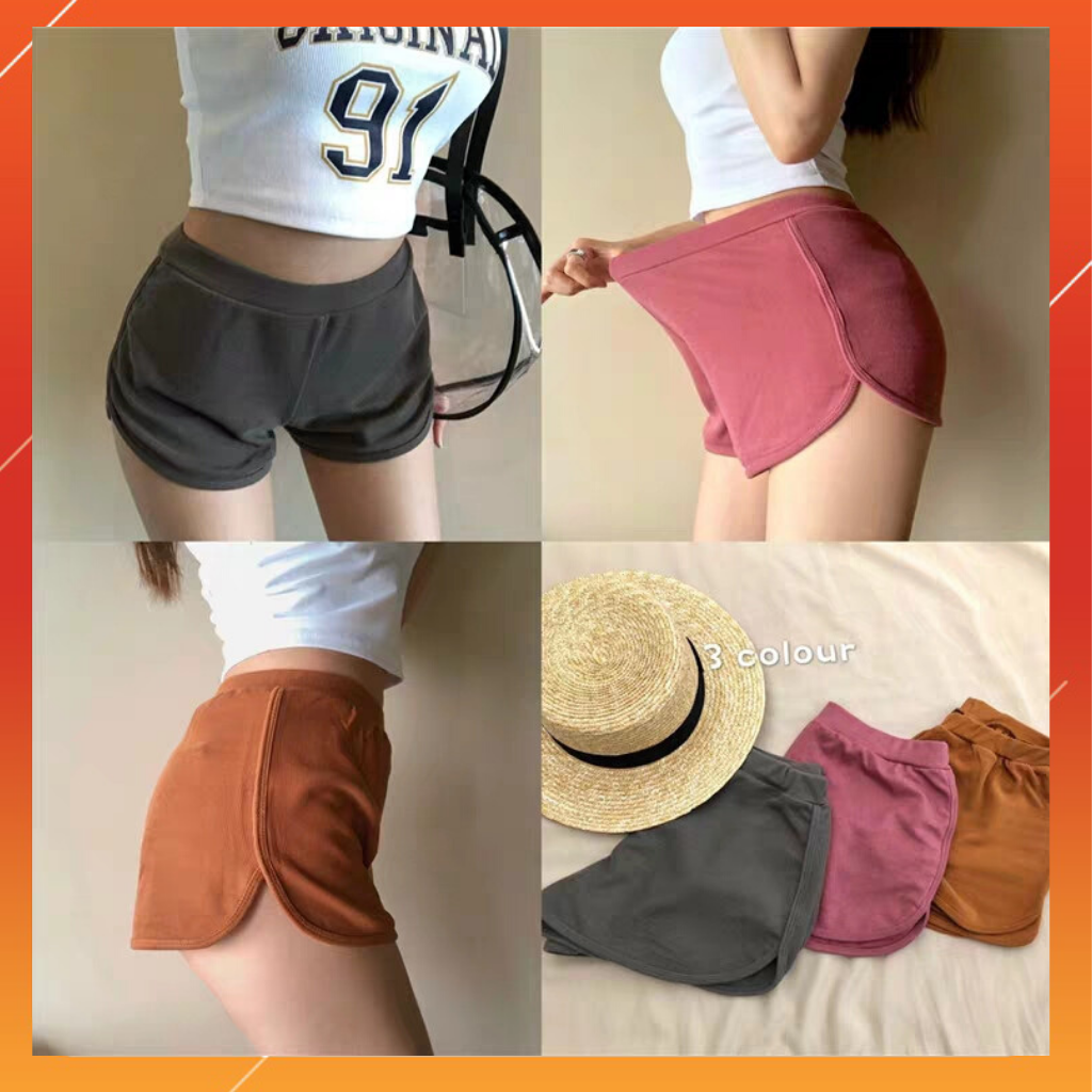 Quần đùi nữ dáng thể thao