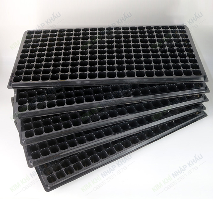 5 khay gieo hạt giống loại 200 lỗ