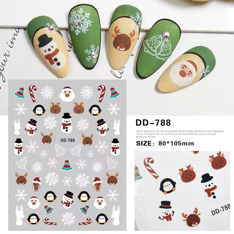 sticker dán móng noeL