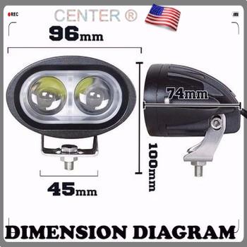 [ Tặng công tắc ] Đèn trợ sáng - Đèn pha led L2 siêu sáng XML T6