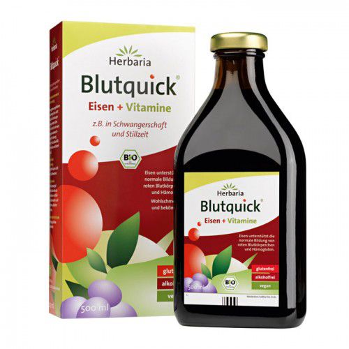 Dung dịch bổ sung sắt hữu cơ Blutquick Đức