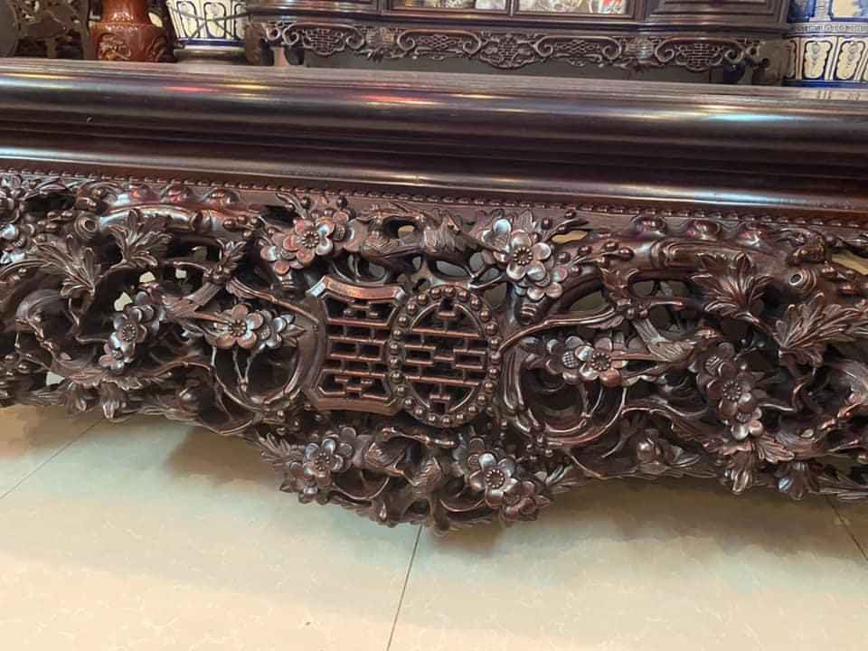Sập ngồi - Sập ngồi mai chân 22 1m6*2m