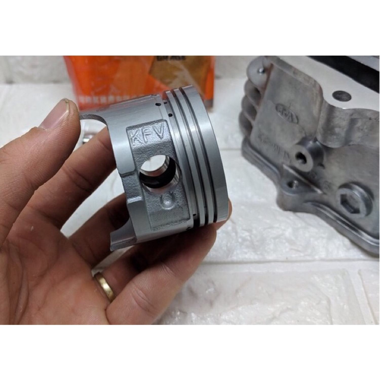 Xilanh Honda Wave anpha , bộ hơi wave rs 100