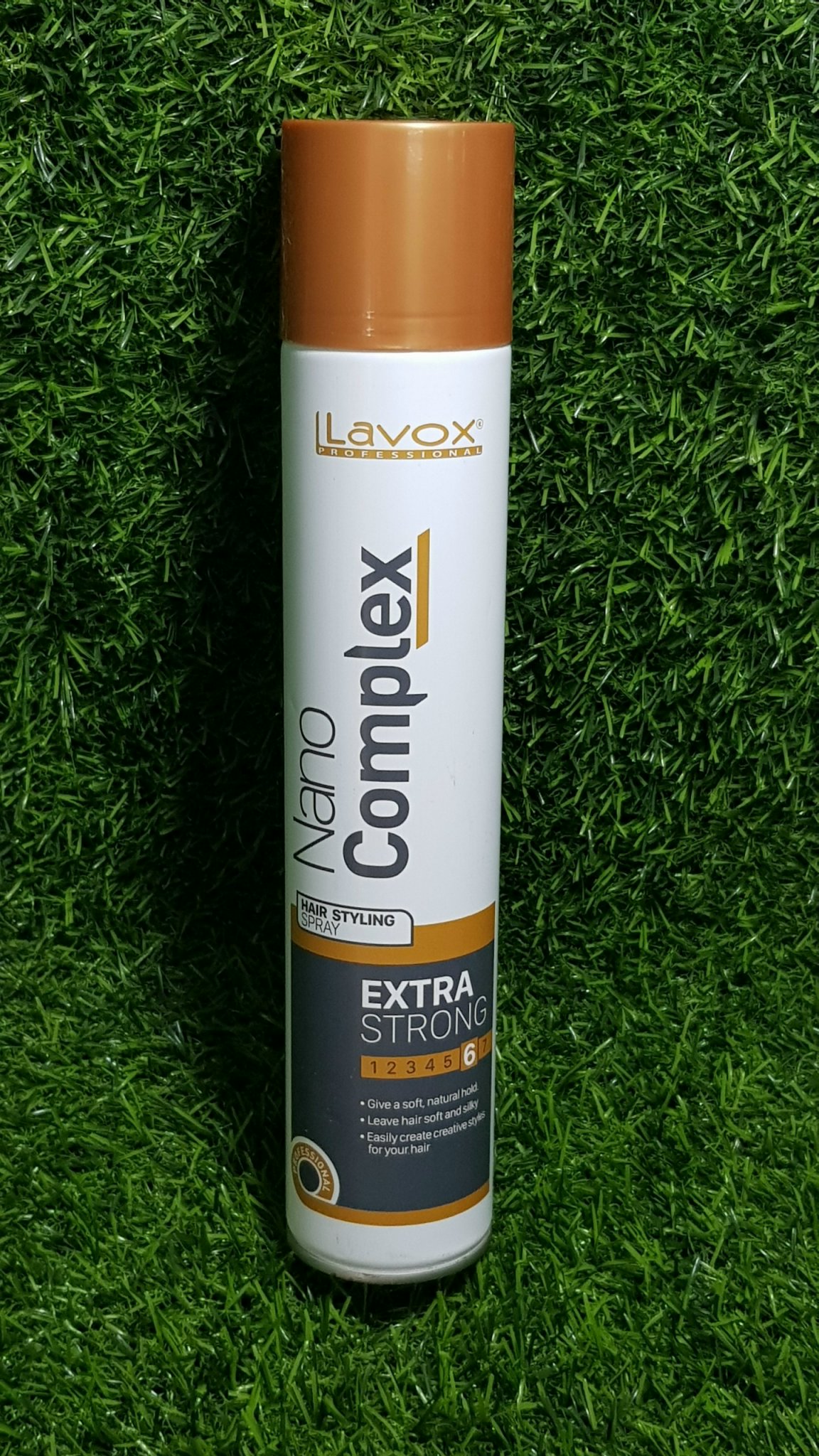 [HCM]Gôm tạo kiểu tóc Lavox Nano Complex 420ml