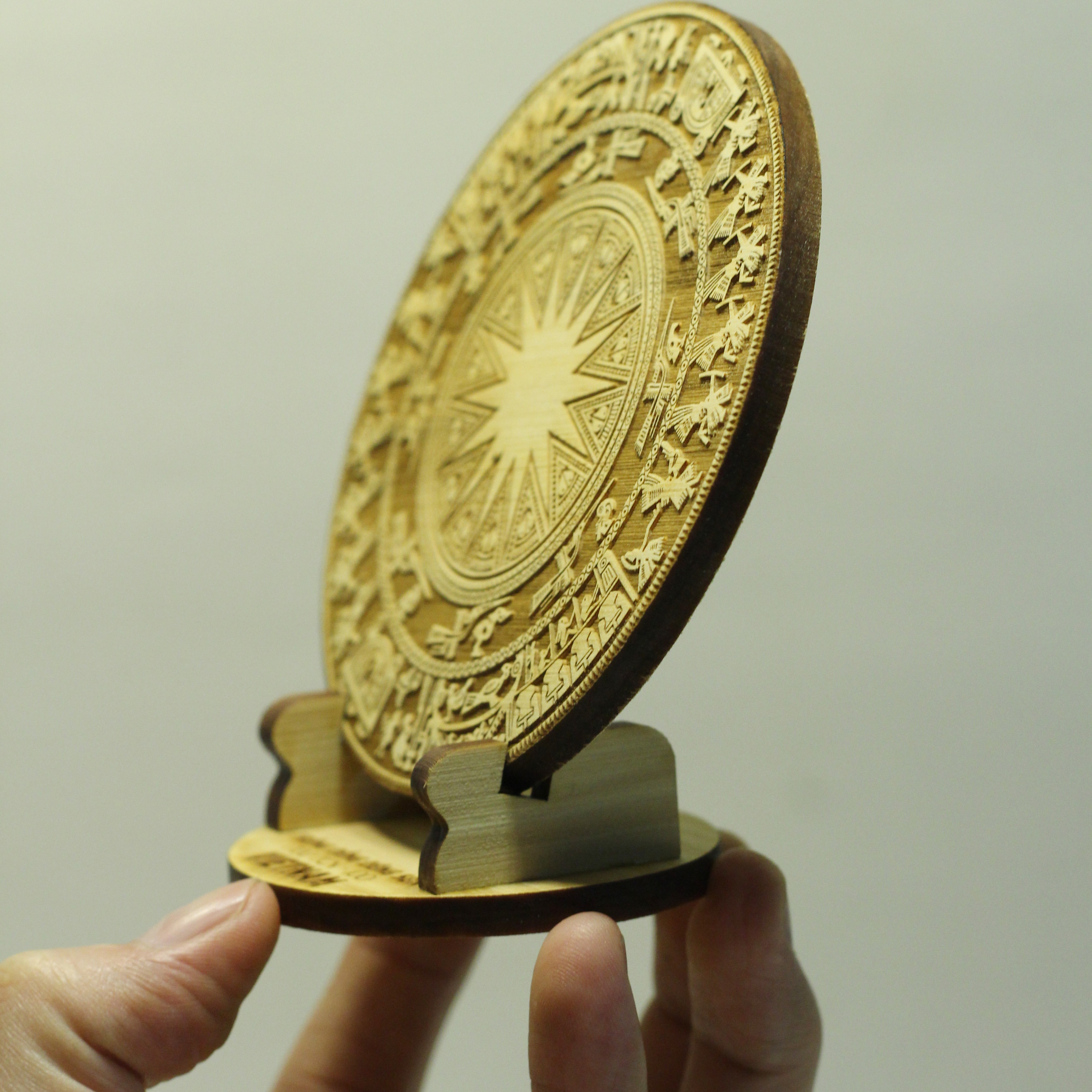 MÔ HÌNH MẶT TRỐNG ĐỒNG ĐÔNG SƠN (10,5CM)