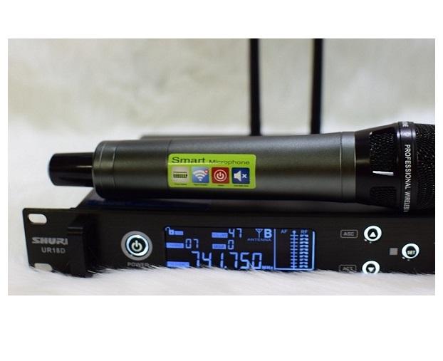 [HCM][Trả góp 0%]Micro không dây Shure UR18D