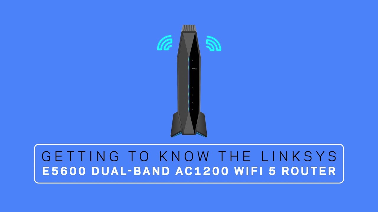 Bộ phát Wifi Linksys E5600 EasyMesh AC1200 chính hãng