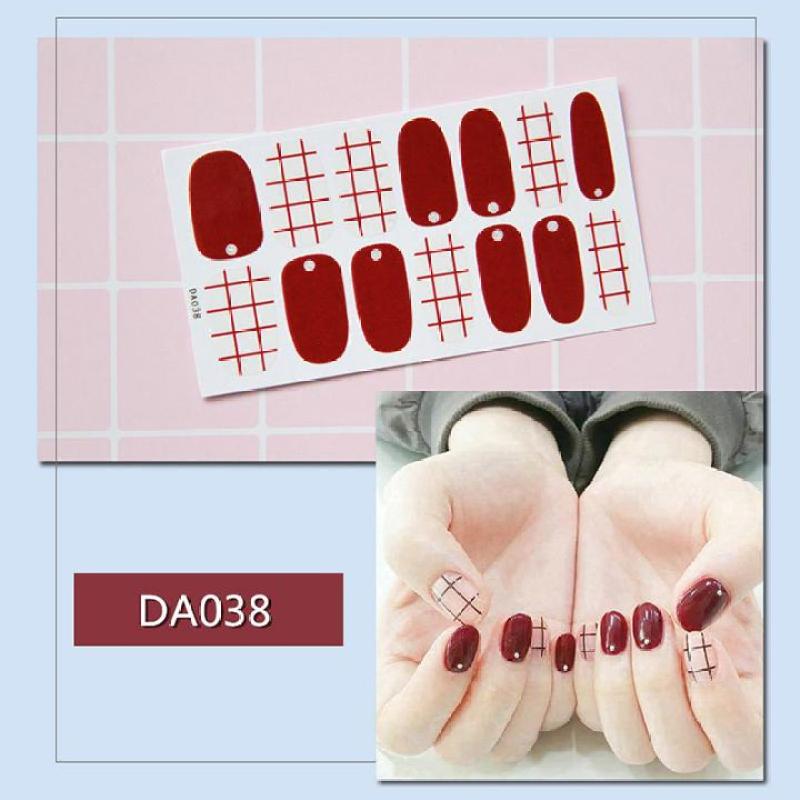 Miếng dán trang trí móng tay nghệ thuật mã DA021 - DA040