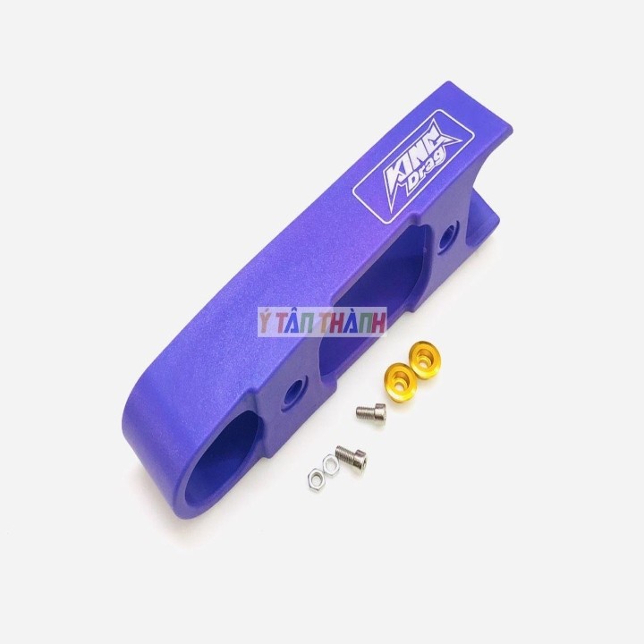 Cao su gấp drag màu tím
