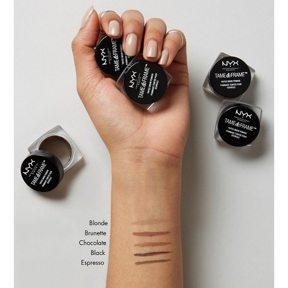 Gel Mày NYX Tame & Frame Tinted Brow Pomade. Vẽ Chân Mày. Chì Mày. Kẻ Mày