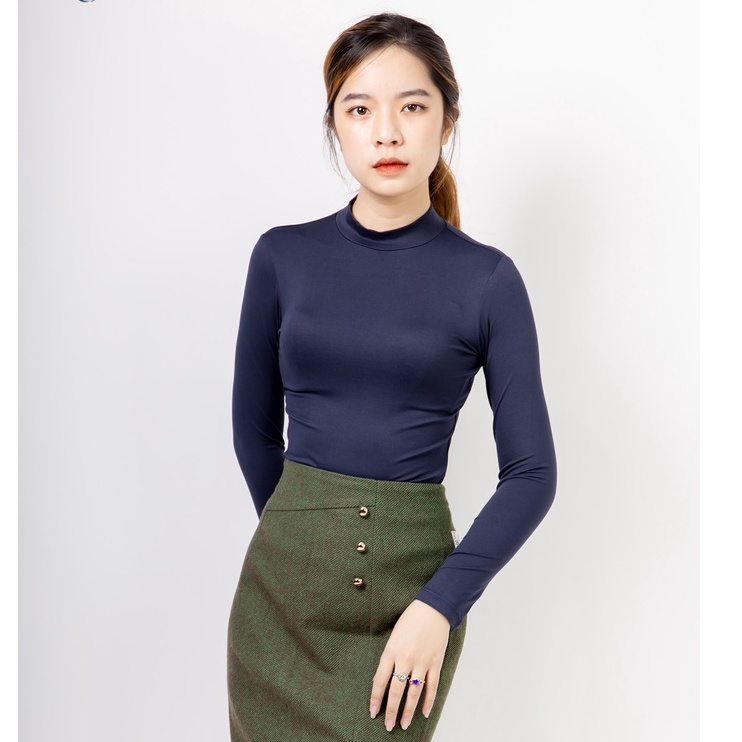 Áo giữ nhiệt nữ emspo cổ 3f atl0447 dáng ôm giá nhất